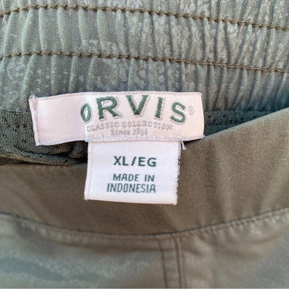 Orvis Stretch Travel Skort Embossed Camo Print Sz XL - Picture 8 of 11